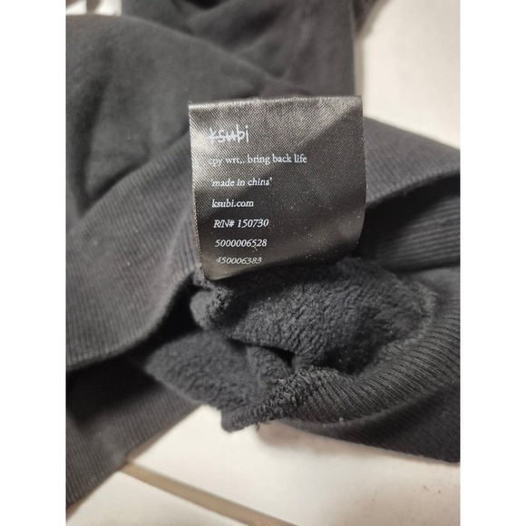 Ksubi Women Strange Daze Black‎ Sweatshirt - Small - Picture 10 of 14
